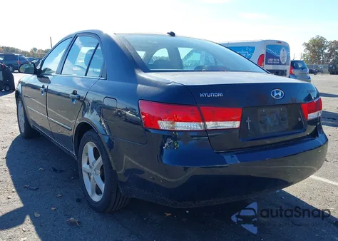 2007 Hyundai Sonata Gls z USA, uszkodzony, nr VIN 5NPET46C27H289448